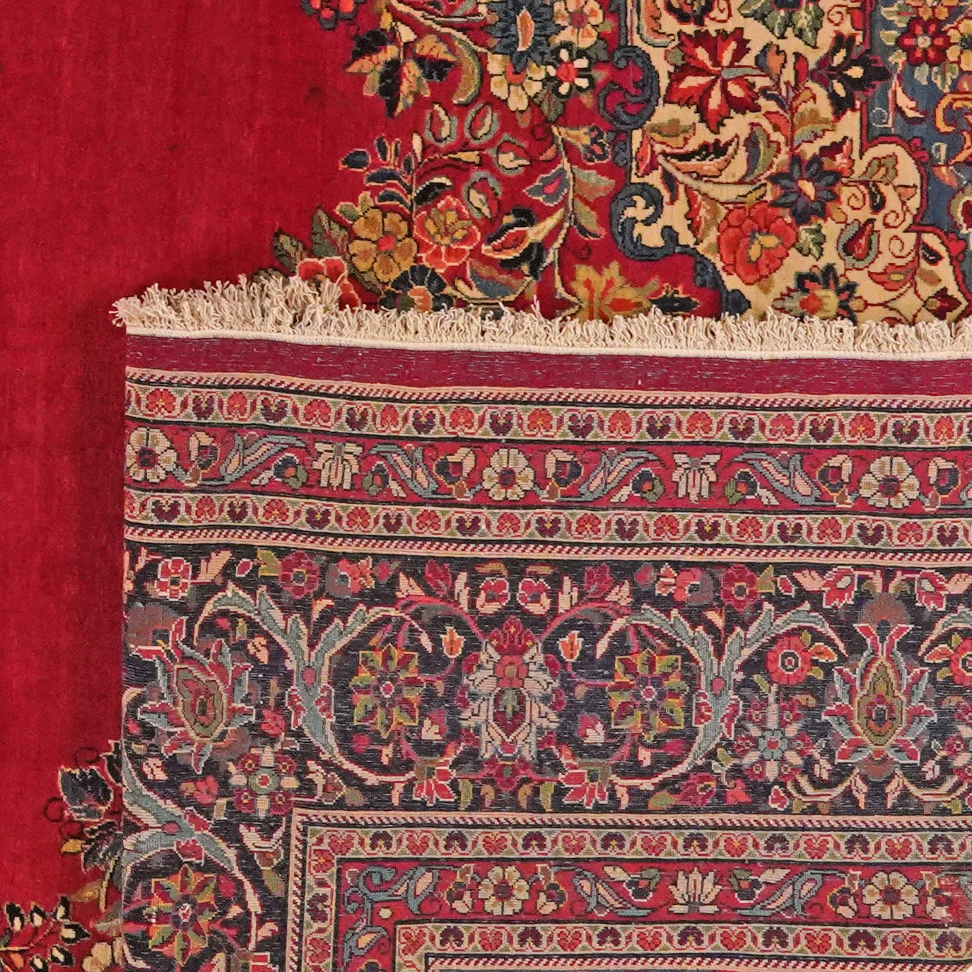 Ghiassabad — Hand-knotted, 320x425 cm, Red, 100% Virgin Wool | View 6
