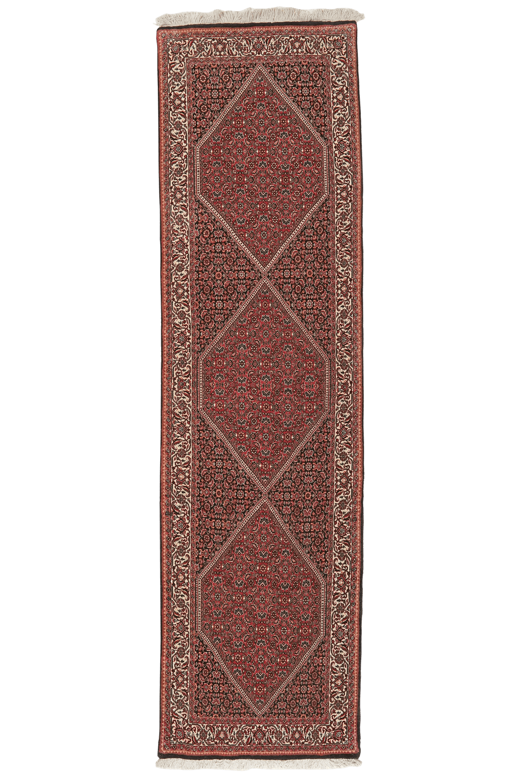 Bidjar Bookan — Hand-knotted, 82x306 cm, Blue, 100% Virgin Wool | Main view