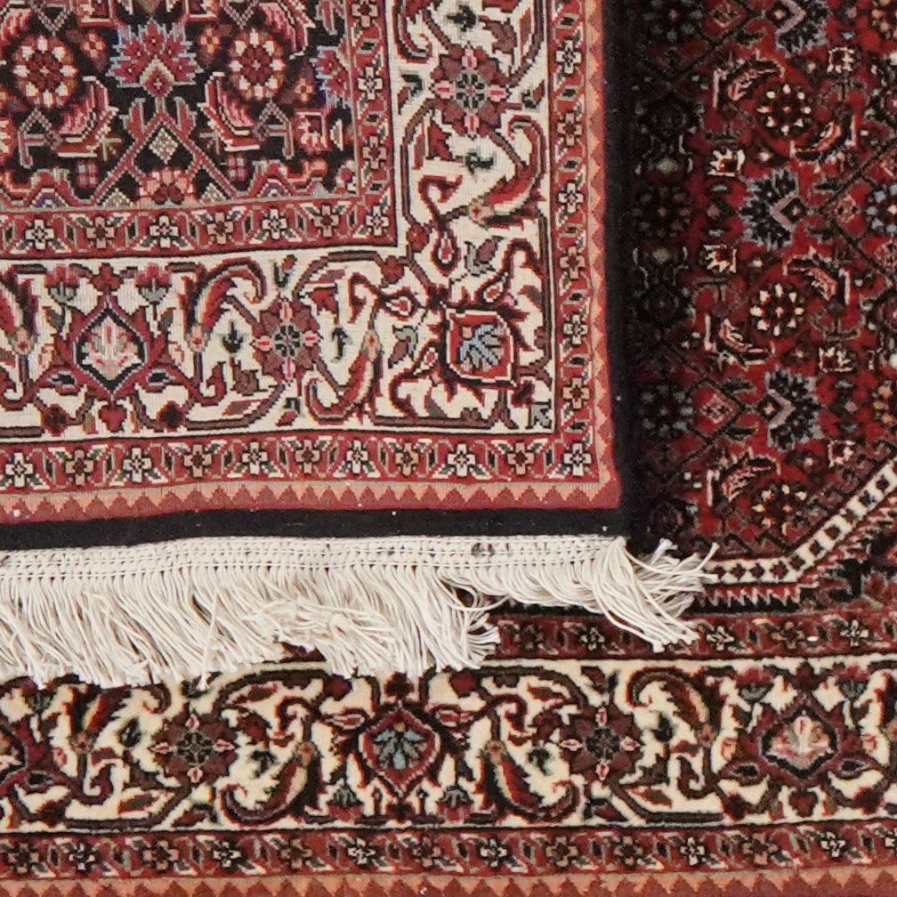 Bidjar Bookan — Hand-knotted, 82x306 cm, Blue, 100% Virgin Wool | View 6
