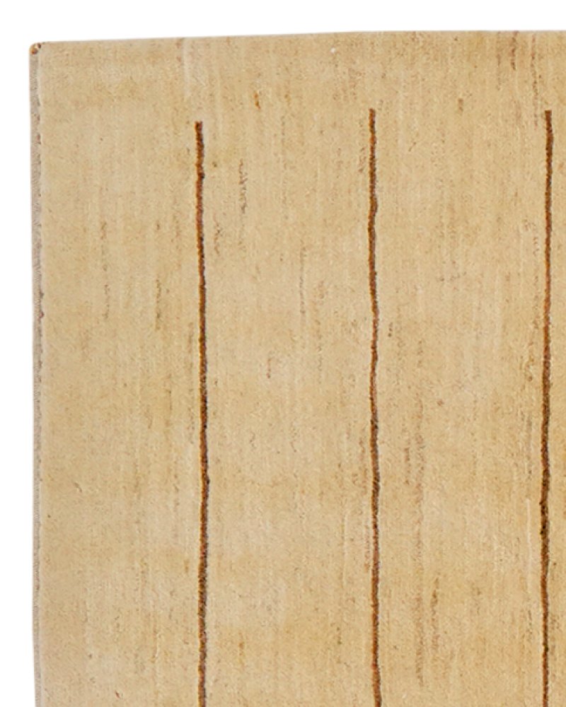 Rizbaf — Hand-knotted, 85x285 cm, Beige, 100% Virgin Wool | View 3