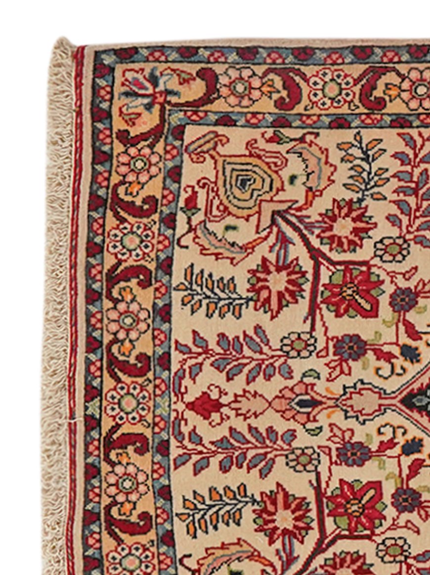 Bidjar — Hand-knotted, 75x82 cm, Brown, 100% Virgin Wool | View 3
