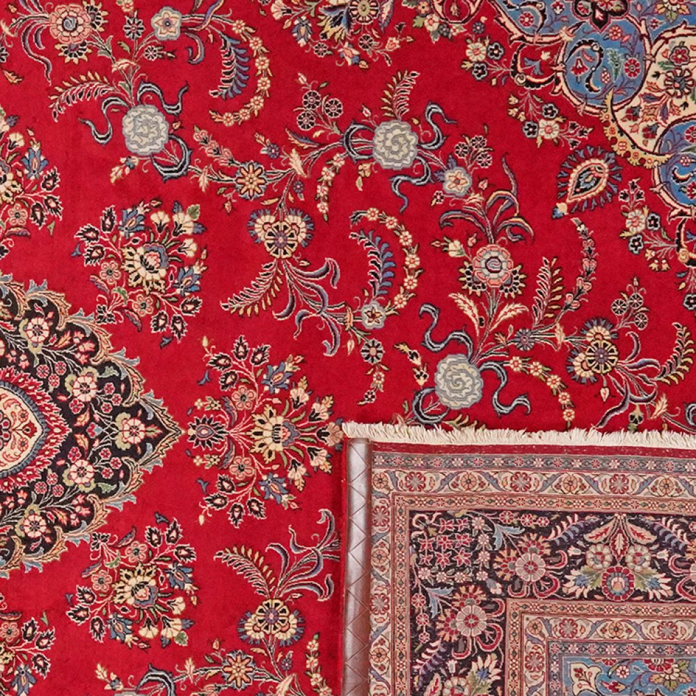 Ekbatan — Hand-knotted, 200x300 cm, Red, 100% Virgin Wool | View 6