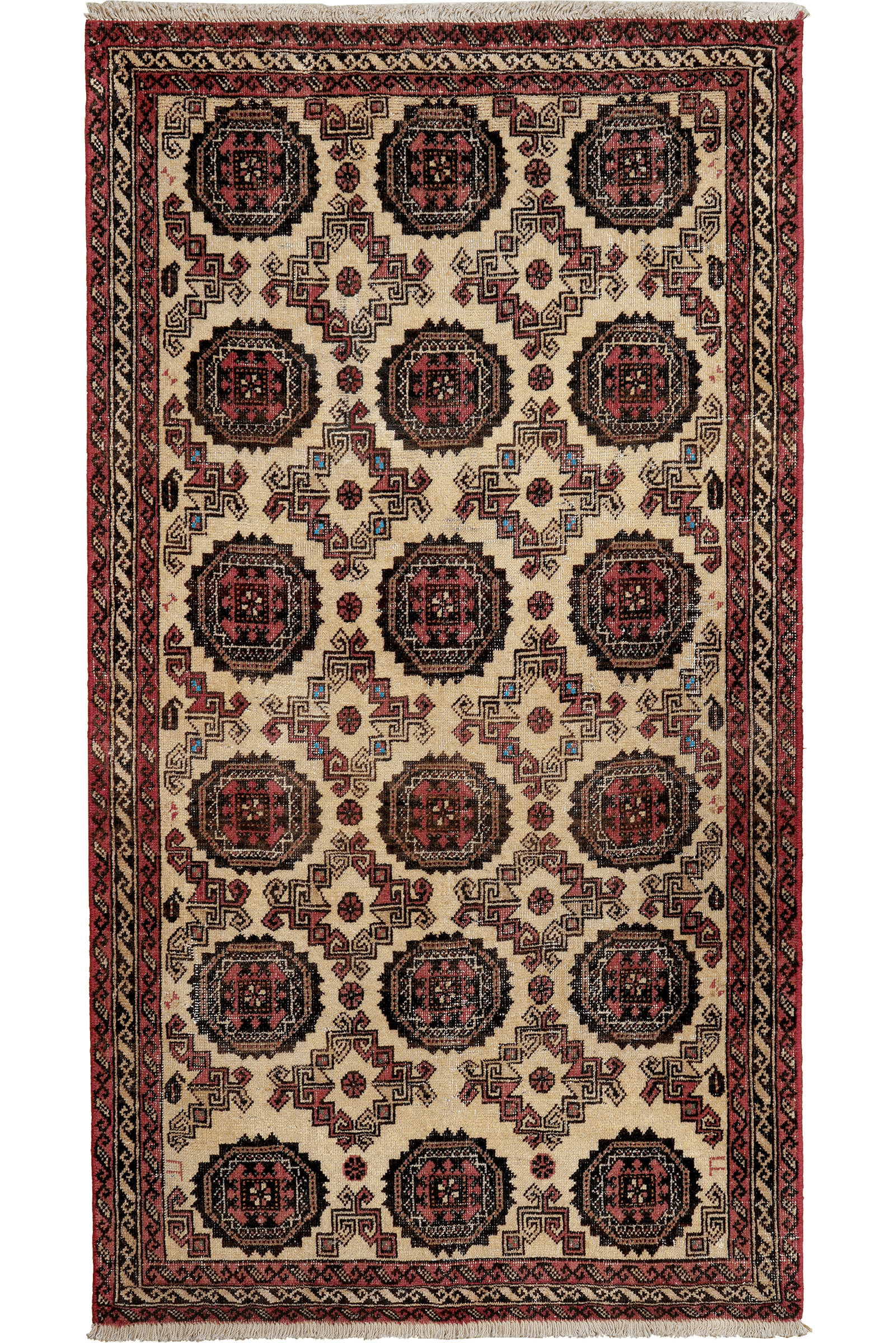 Shiraz — Hand-knotted, 62x92 cm, Red, 100% Virgin Wool | Main view