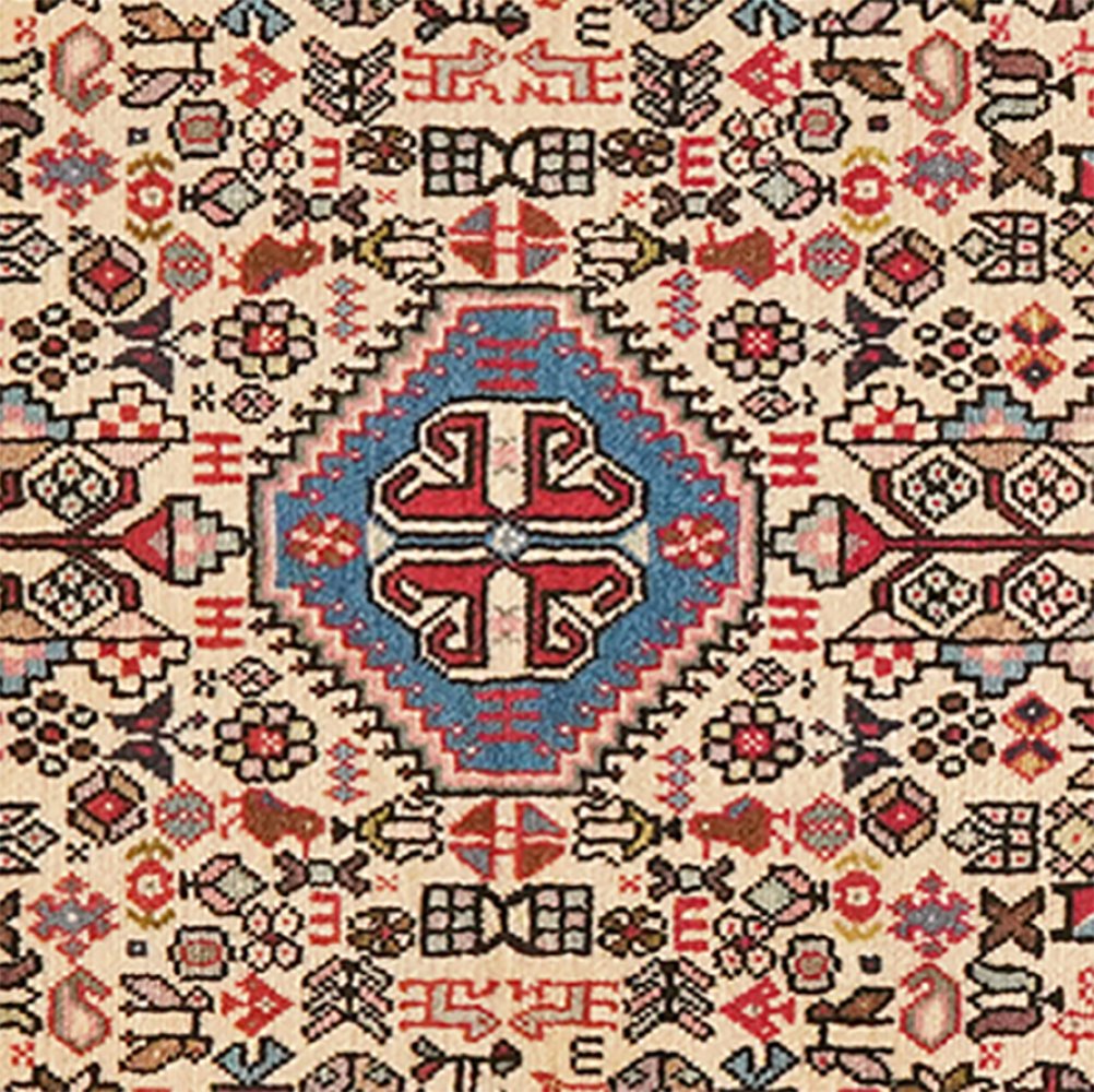 Abadeh — Hand-knotted, 68x151 cm, Beige, 100% Virgin Wool | View 4