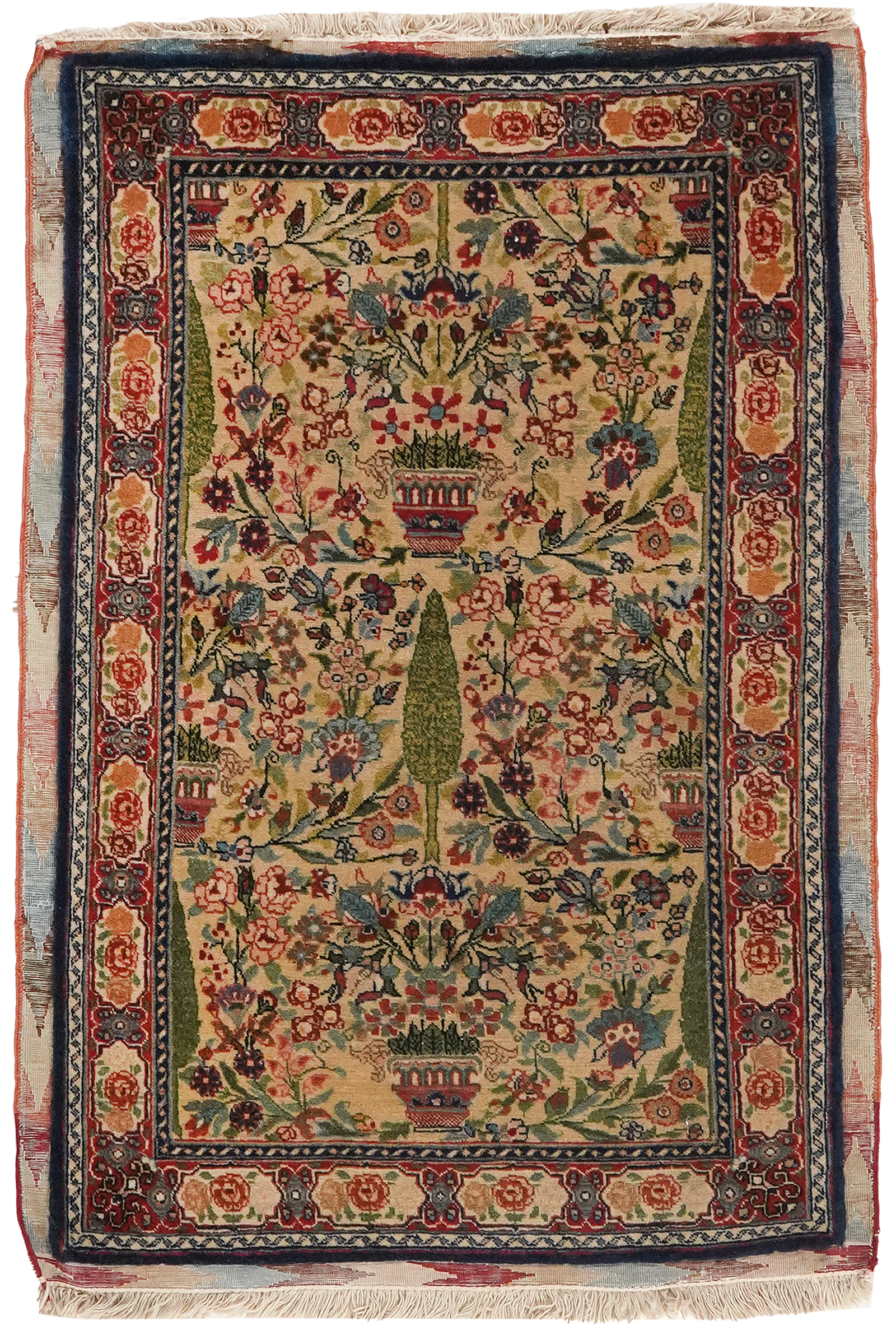 Tabriz Antique — Handgefertigt, 84x50 cm, Bunt, 100% Virgin Wool | Main view