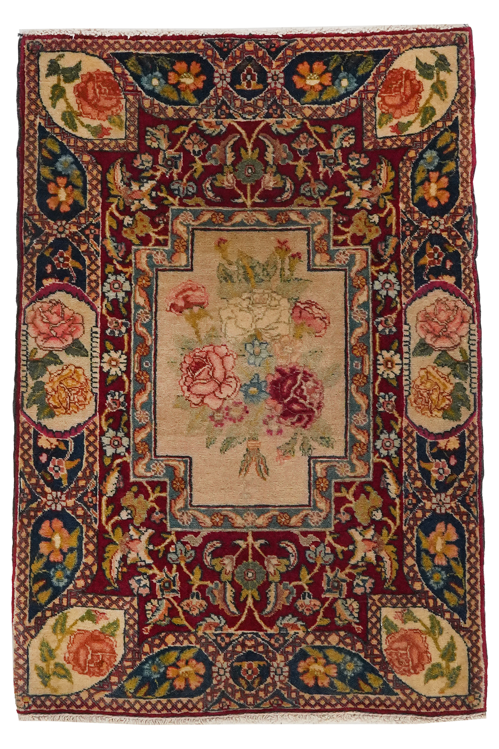Tabriz Antique — Handgefertigt, 82x54 cm, Bunt, 100% Virgin Wool | Main view