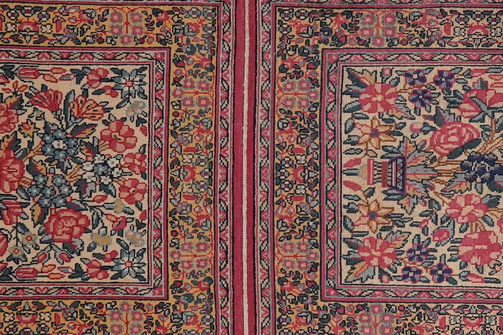 Ravar — Hand-knotted, 50x140 cm, Beige, 100% Virgin Wool | View 4