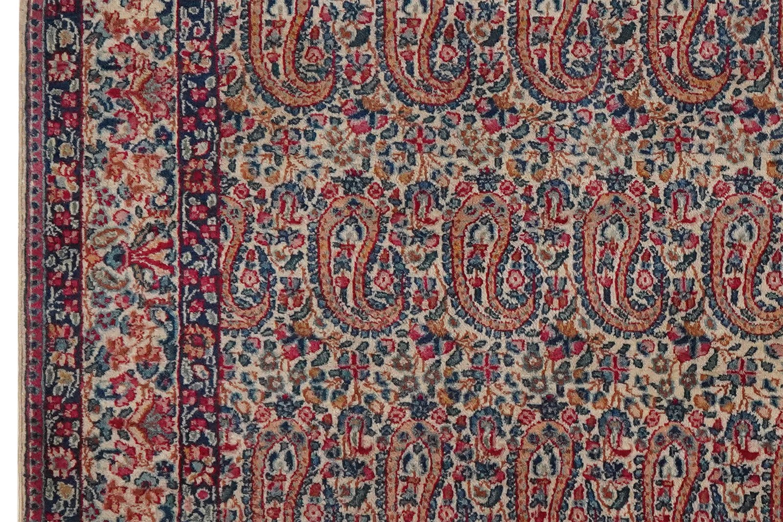 Ravar — Hand-knotted, 90x118 cm, Beige, 100% Virgin Wool | View 3