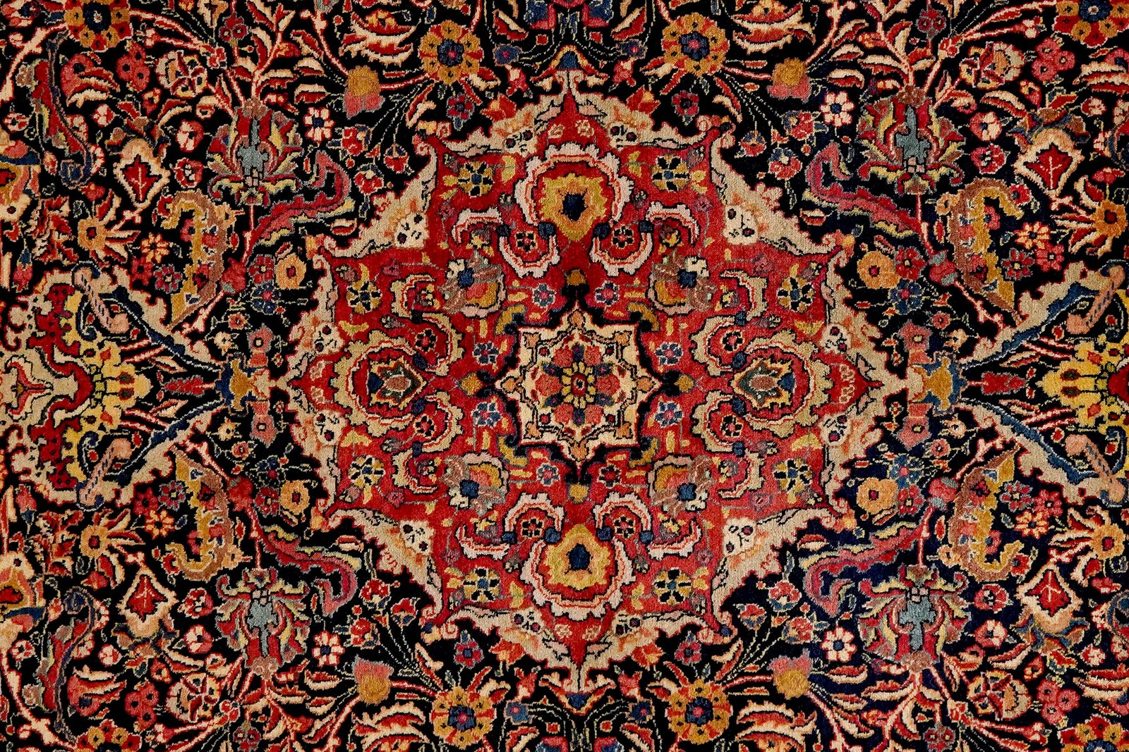 Khoy — Hand-knotted, 144x198 cm, Blue, 100% Virgin Wool | View 4