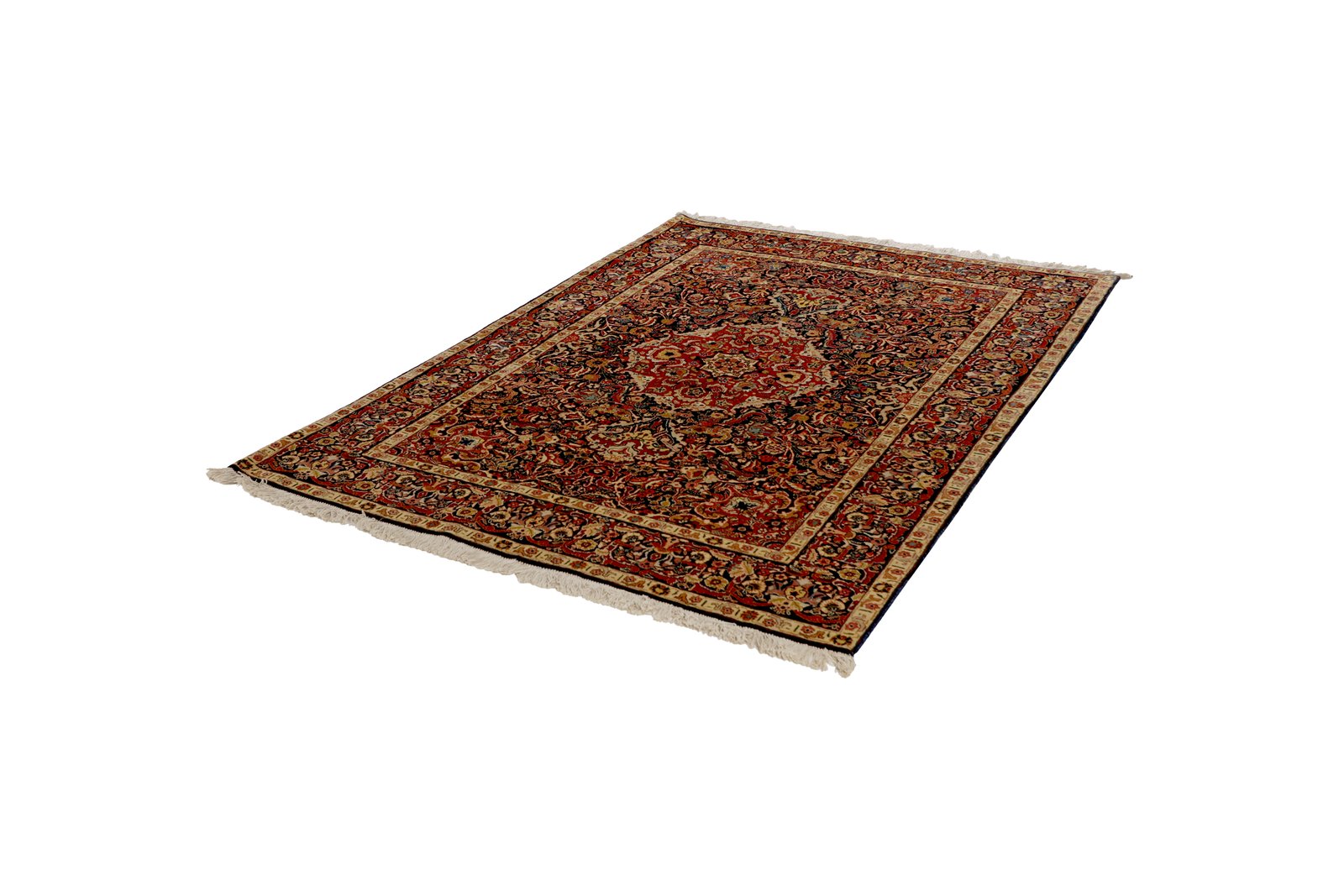 Khoy — Hand-knotted, 144x198 cm, Blue, 100% Virgin Wool | View 5