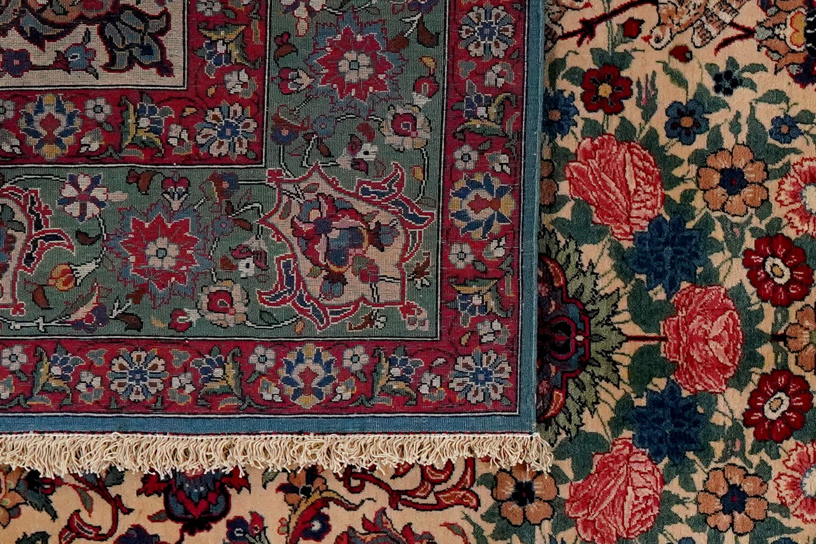 Kashan — Hand-knotted, 135x202 cm, Brown, 100% Virgin Wool | View 6