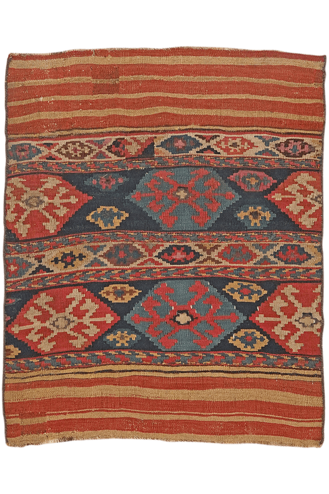 Kelim — Handmade, 86x120 cm, Multicolor, 100% Virgin Wool | Main view