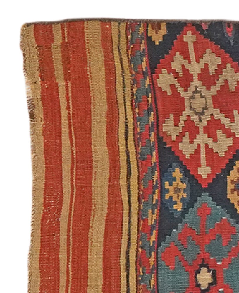 Kelim — Handmade, 86x120 cm, Multicolor, 100% Virgin Wool | View 3