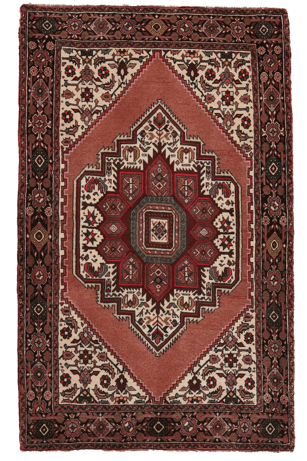 Goltuk — Hand-knotted, 78x127 cm, Brown, 100% Virgin Wool | Main view