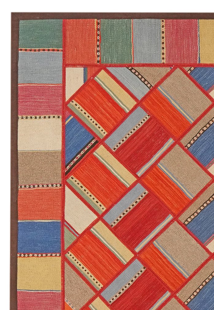 Kelim Tekkeh — Handmade, 154x180 cm, Multicolor, 100% Virgin Wool | View 3