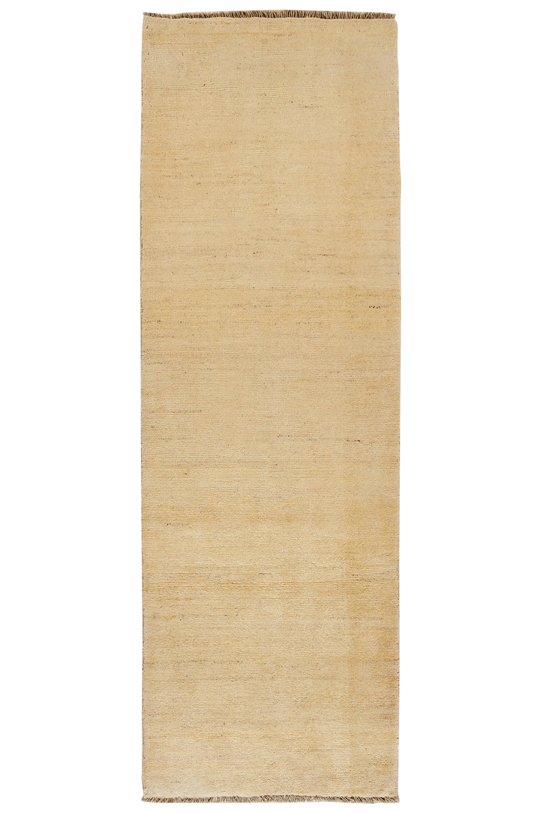 Gabbeh — Hand-knotted, 80x240 cm, Beige, 100% Virgin Wool | Main view