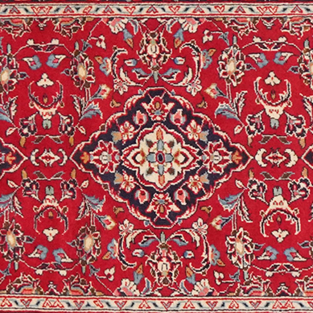 Ardakan — Hand-knotted, 83x272 cm, Red, 100% Virgin Wool | View 4