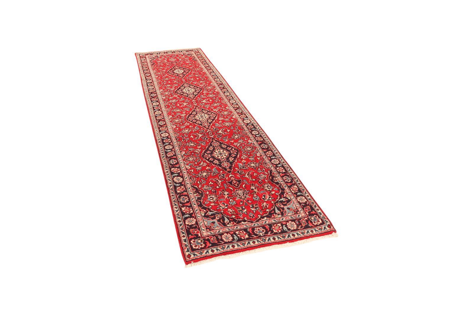 Ardakan — Hand-knotted, 83x272 cm, Red, 100% Virgin Wool | View 5