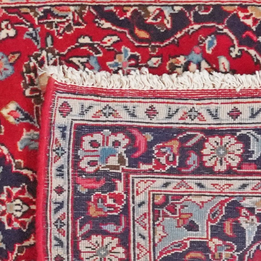 Ardakan — Hand-knotted, 83x272 cm, Red, 100% Virgin Wool | View 6