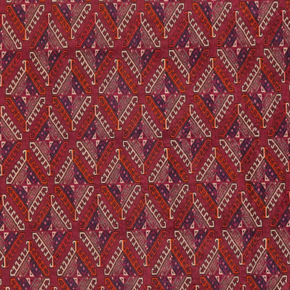 Turkman — Hand-knotted, 185x273 cm, Red, 100% Virgin Wool | View 4