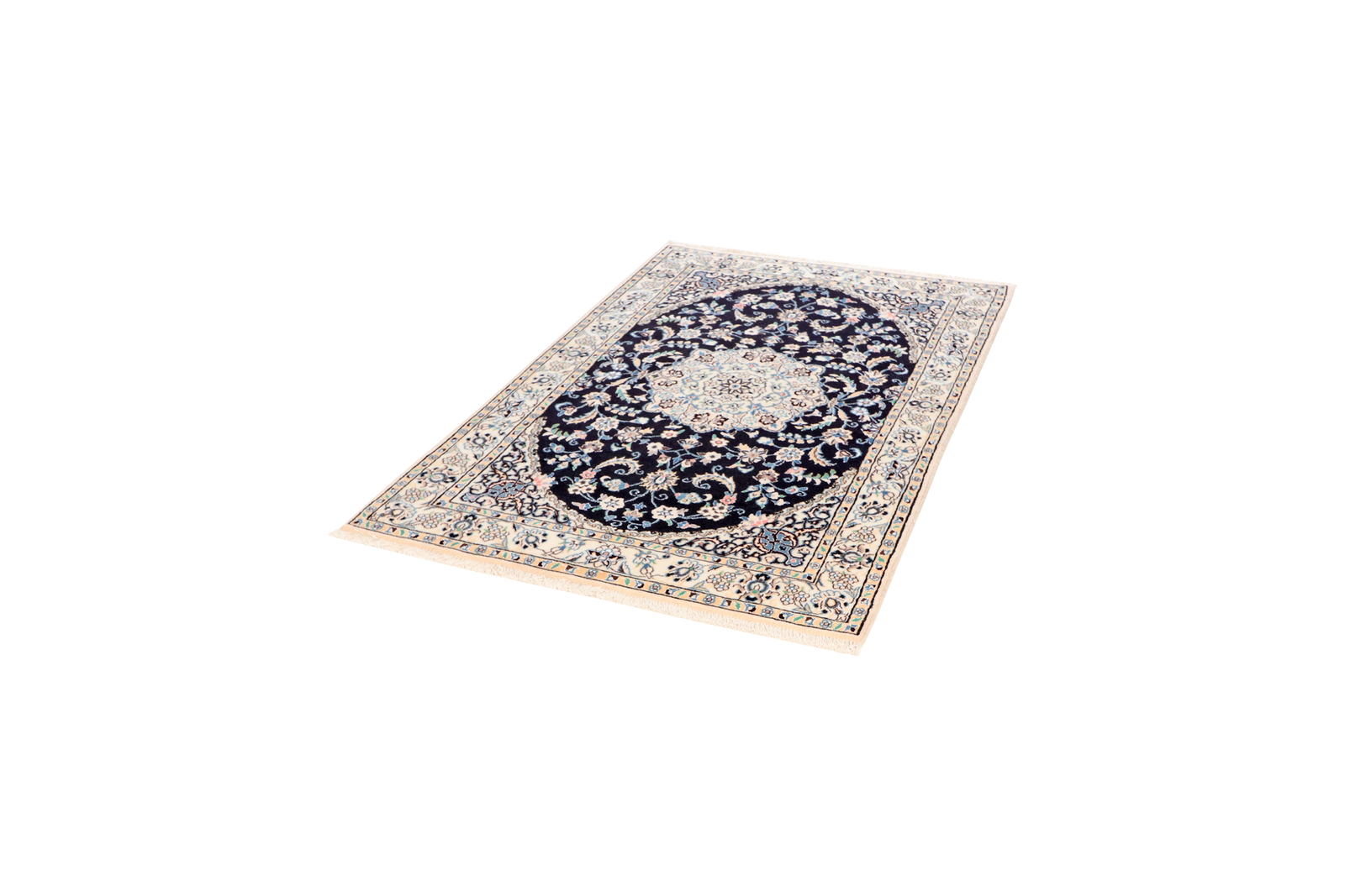 Nain 9La — Handgefertigt, 151x96 cm, Beige, 100% Virgin Wool | View 6