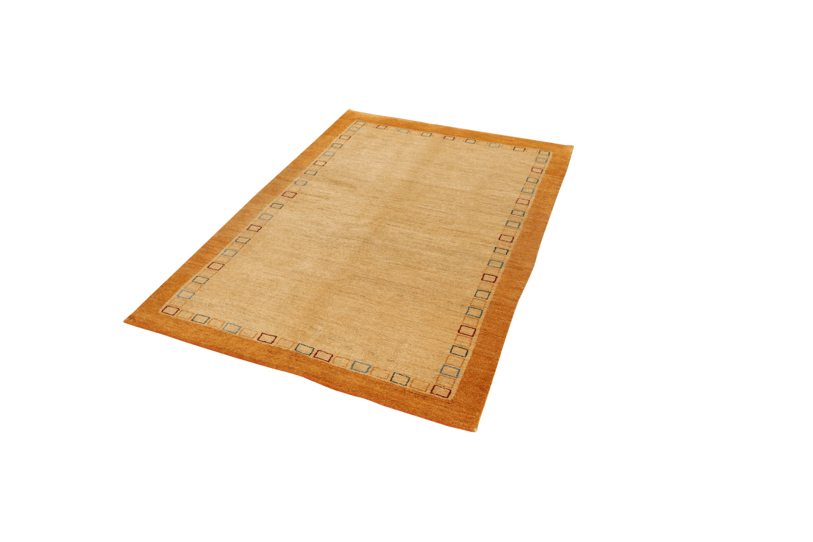 Rizbaf — Hand-knotted, 124x176 cm, Yellow, 100% Virgin Wool | View 5