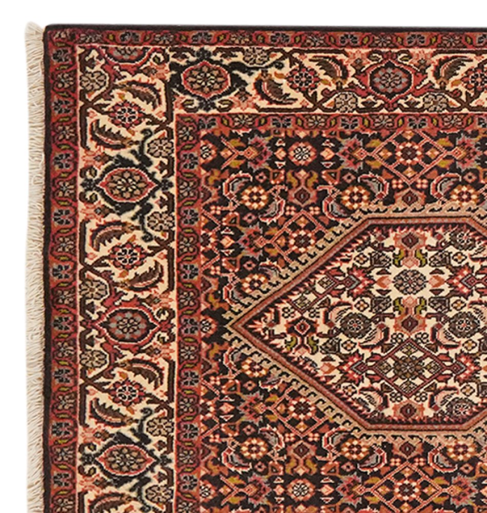 Bidjar Zandjan — Hand-knotted, 77x189 cm, Blue, 100% Virgin Wool | View 3