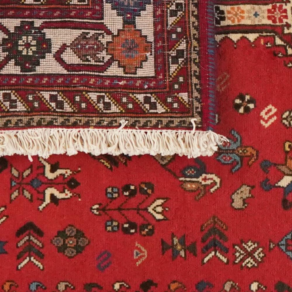 Nasrabad — Hand-knotted, 103x162 cm, Red, 100% Virgin Wool | View 6