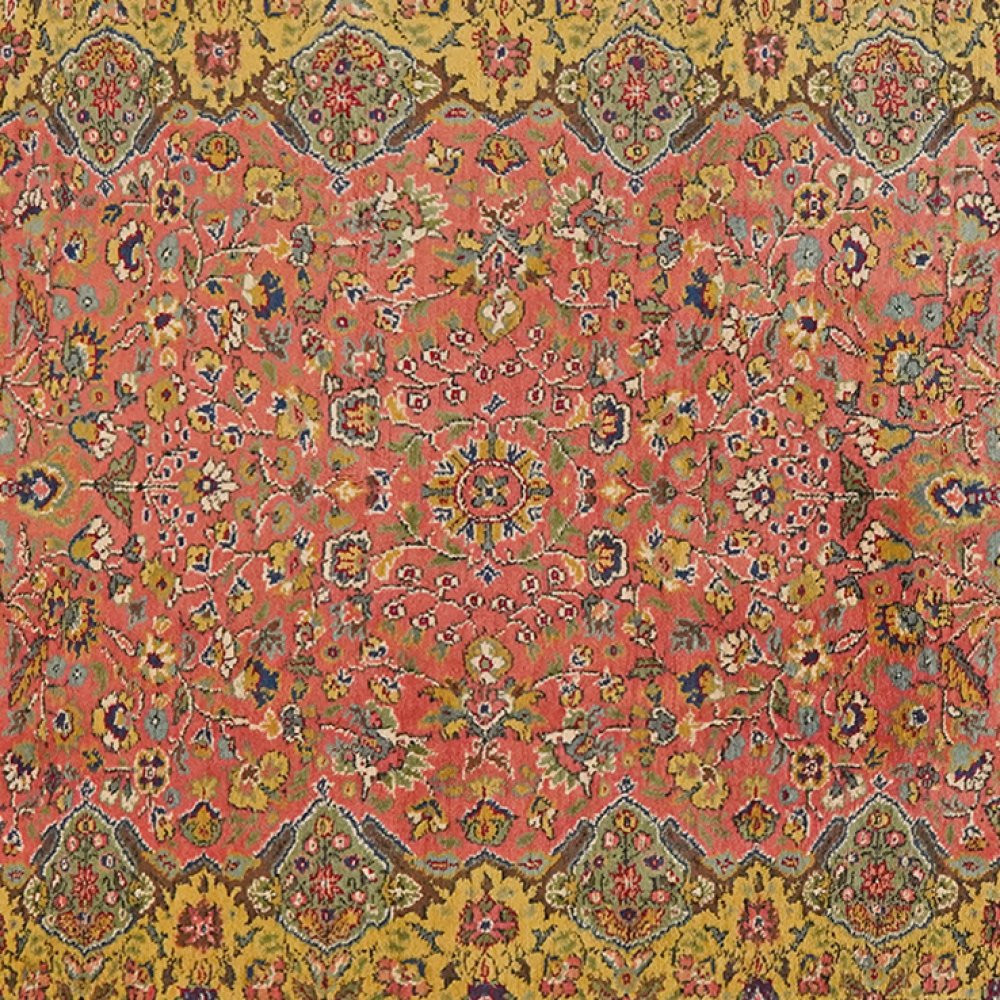 Ladik — Hand-knotted, 126x194 cm, Pink, 100% Virgin Wool | View 4