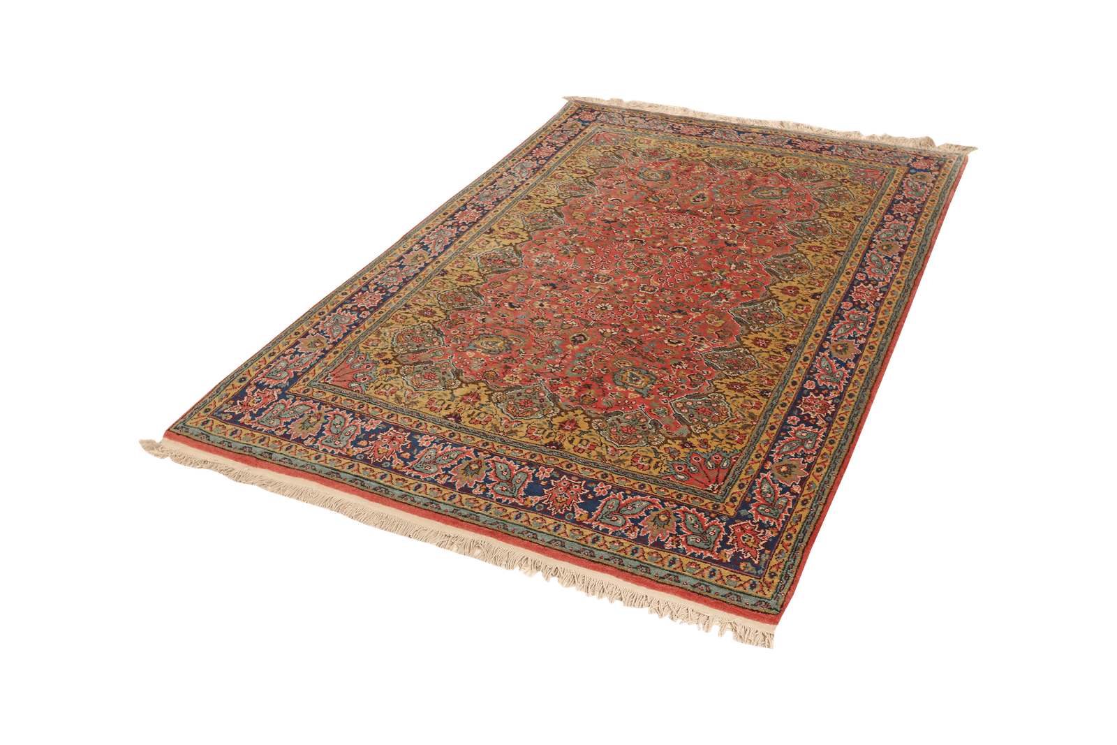 Ladik — Hand-knotted, 126x194 cm, Pink, 100% Virgin Wool | View 5