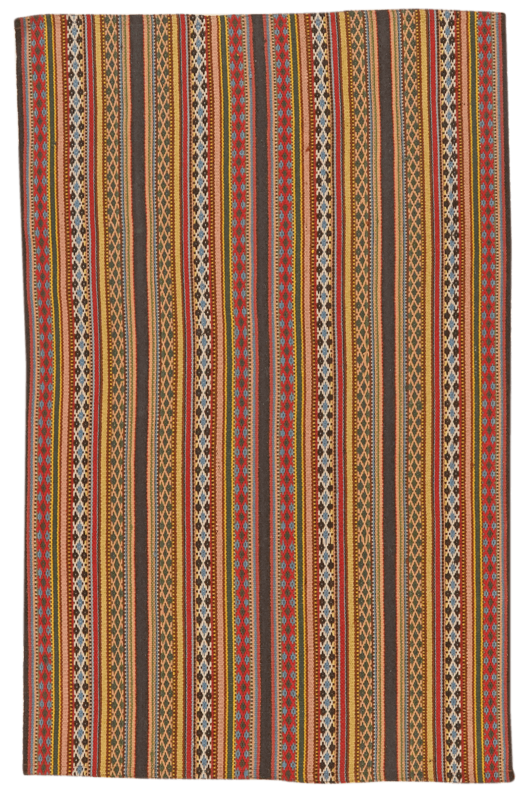 Kelim Djadjim — Handmade, 96x150 cm, Multicolor, 100% Virgin Wool | Main view
