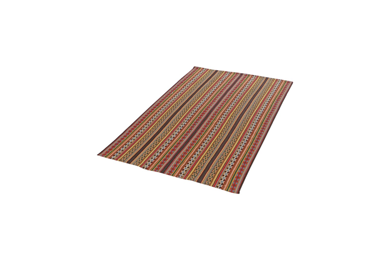 Kelim Djadjim — Handmade, 95x150 cm, Multicolor, 100% Virgin Wool | View 5