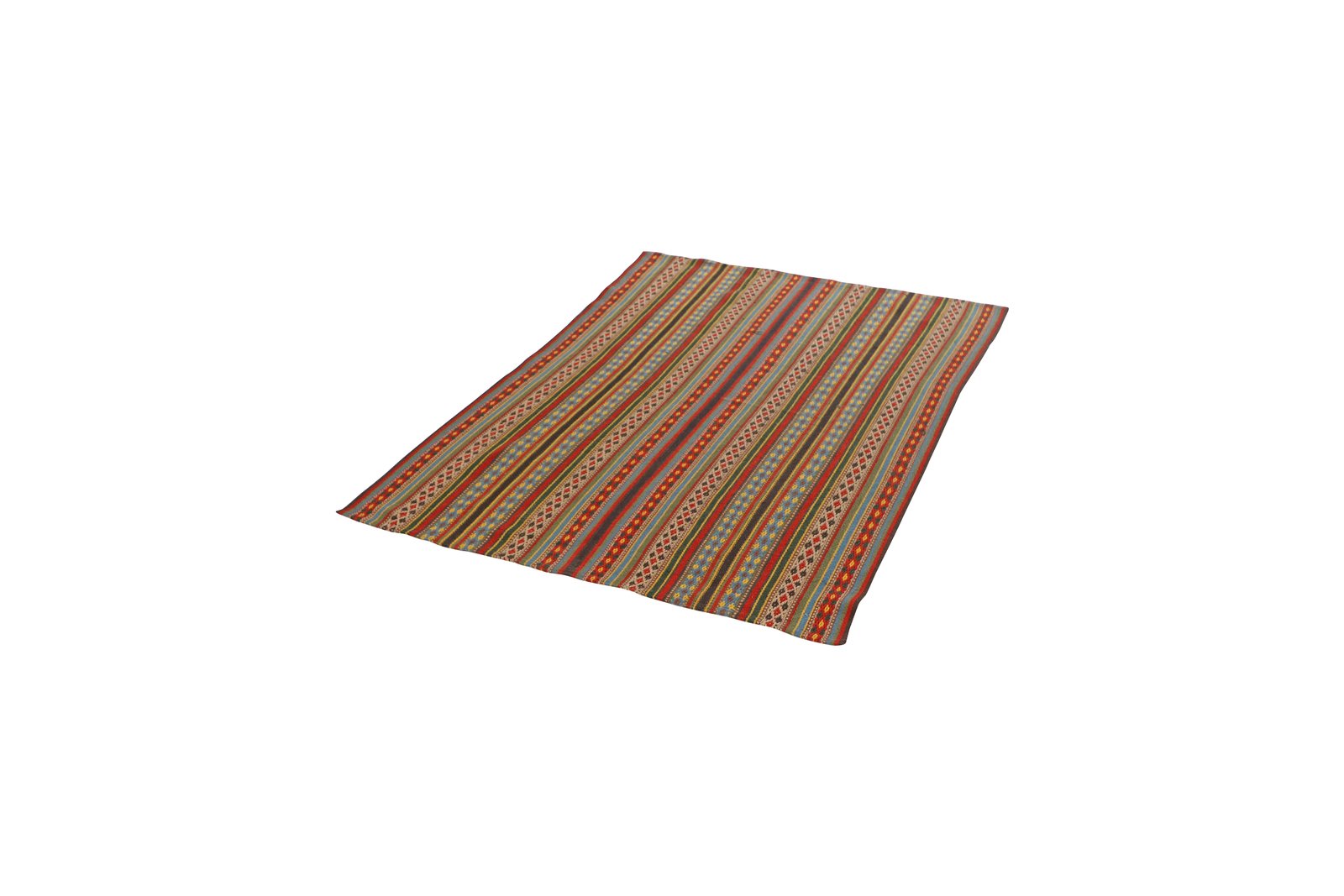 Kelim Djadjim — Handmade, 102x151 cm, Multicolor, 100% Virgin Wool | View 5