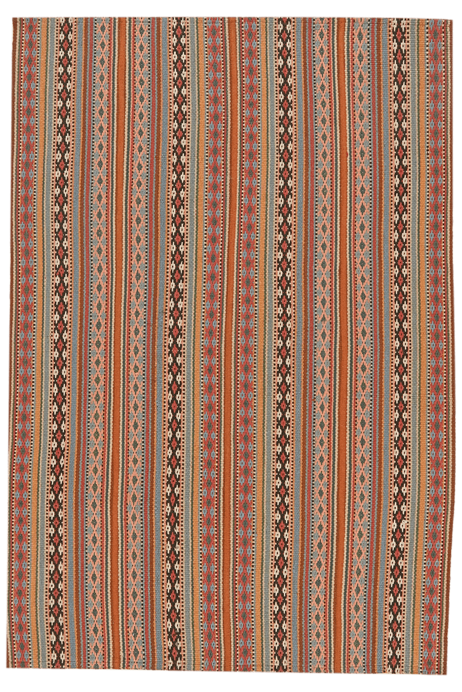Kelim Djadjim — Handmade, 101x151 cm, Multicolor, 100% Virgin Wool | Main view