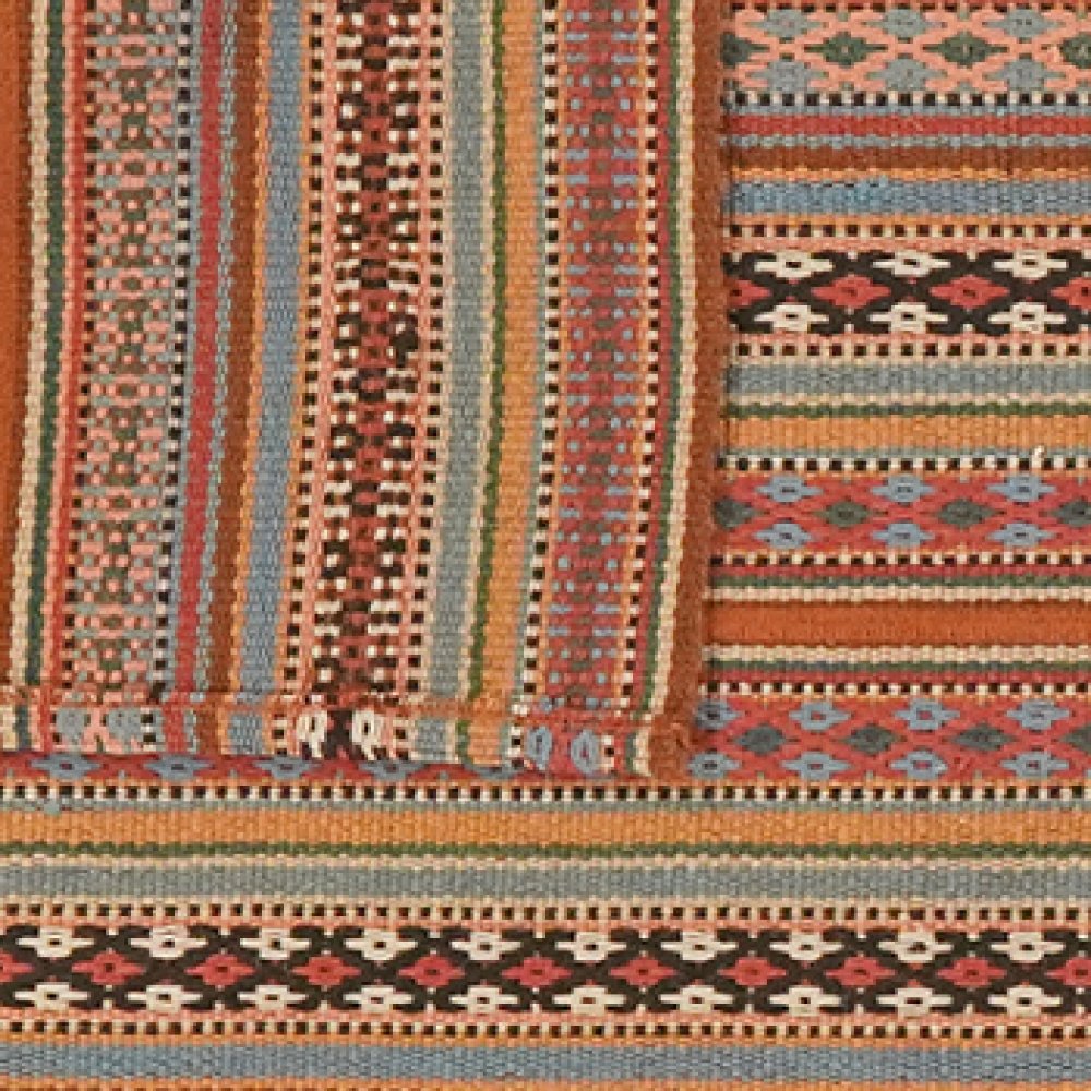 Kelim Djadjim — Handmade, 101x151 cm, Multicolor, 100% Virgin Wool | View 6