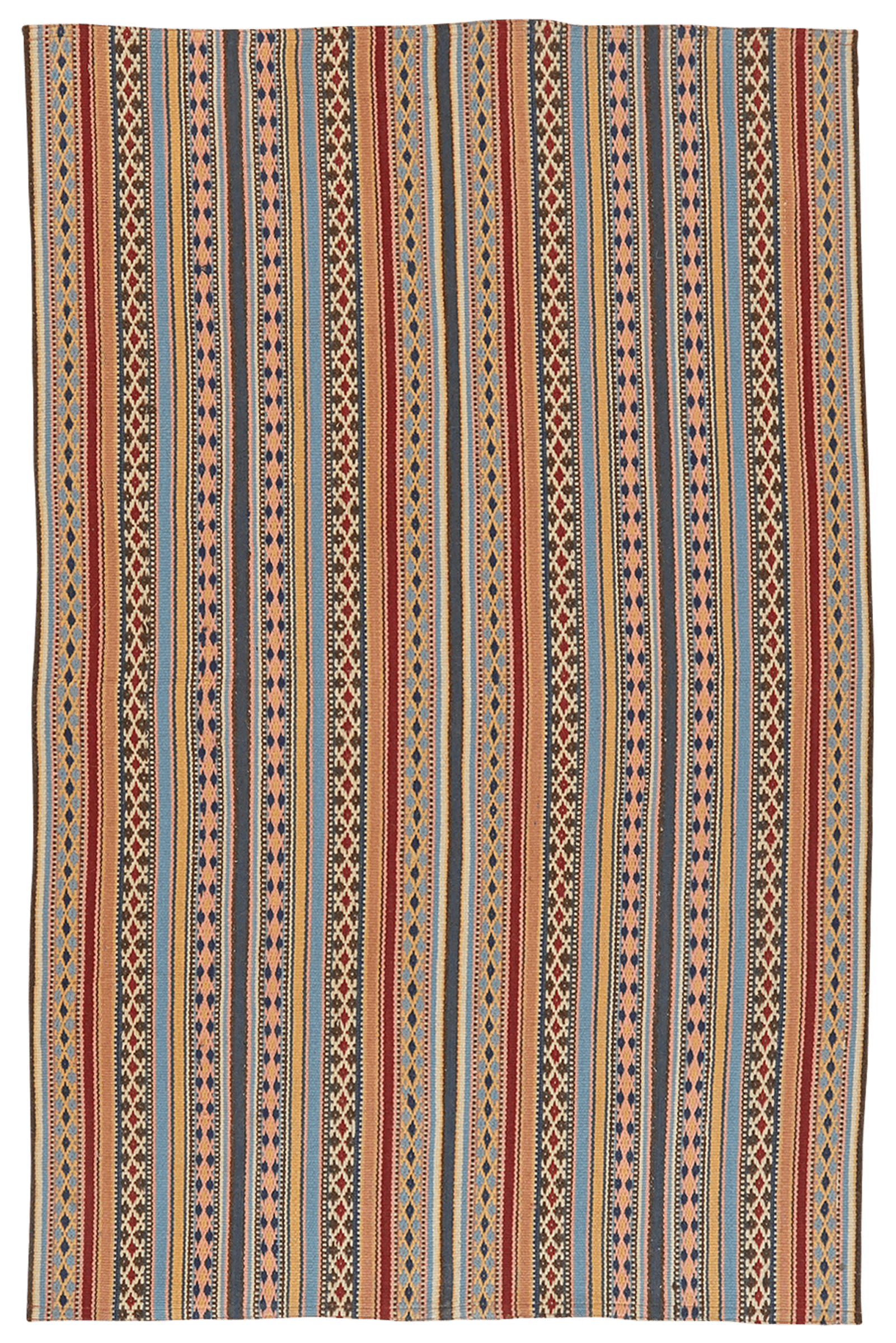 Kelim Djadjim — Handmade, 99x152 cm, Multicolor, 100% Virgin Wool | Main view