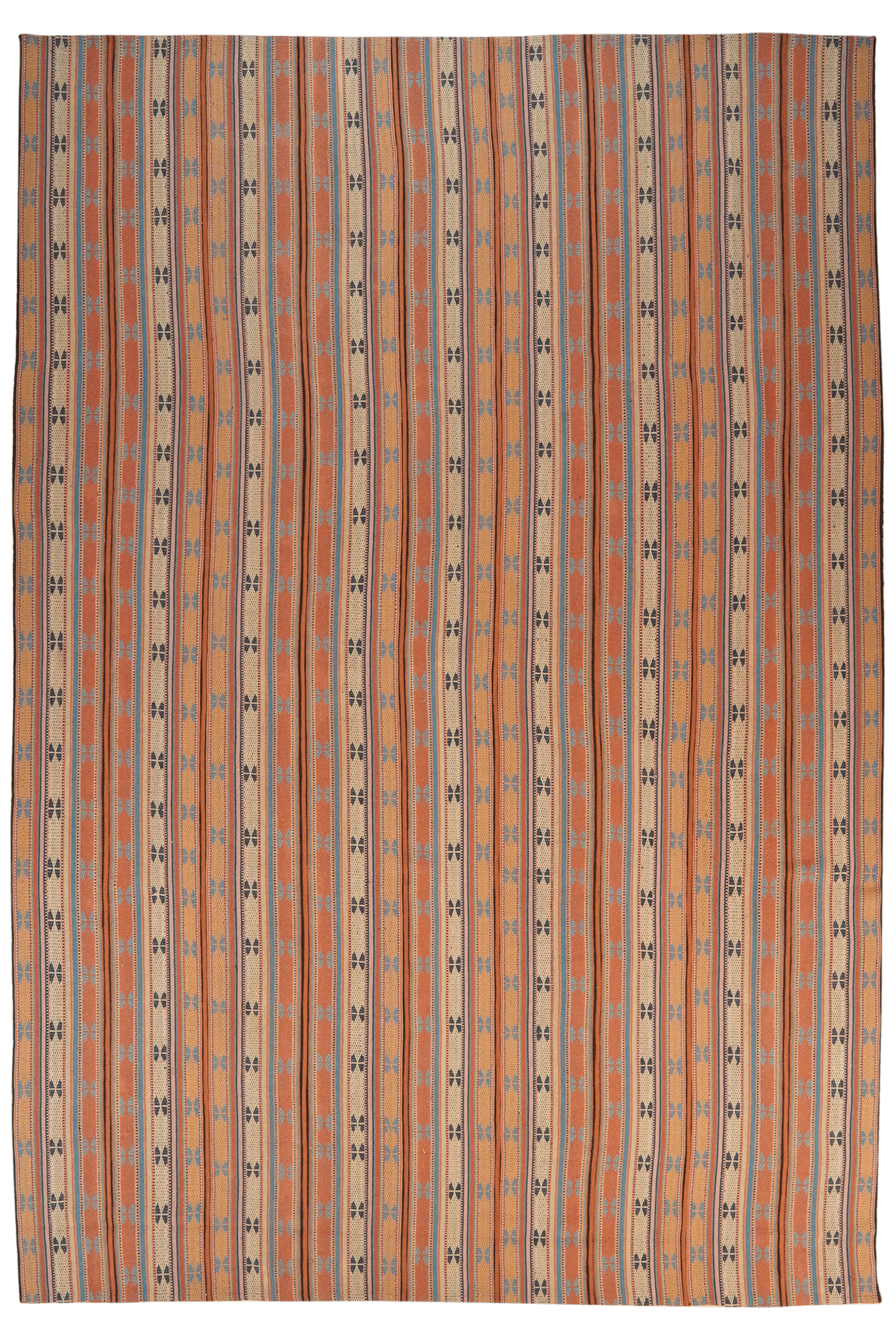 Kelim Djadjim — Handmade, 240x351 cm, Multicolor, 100% Virgin Wool | Main view