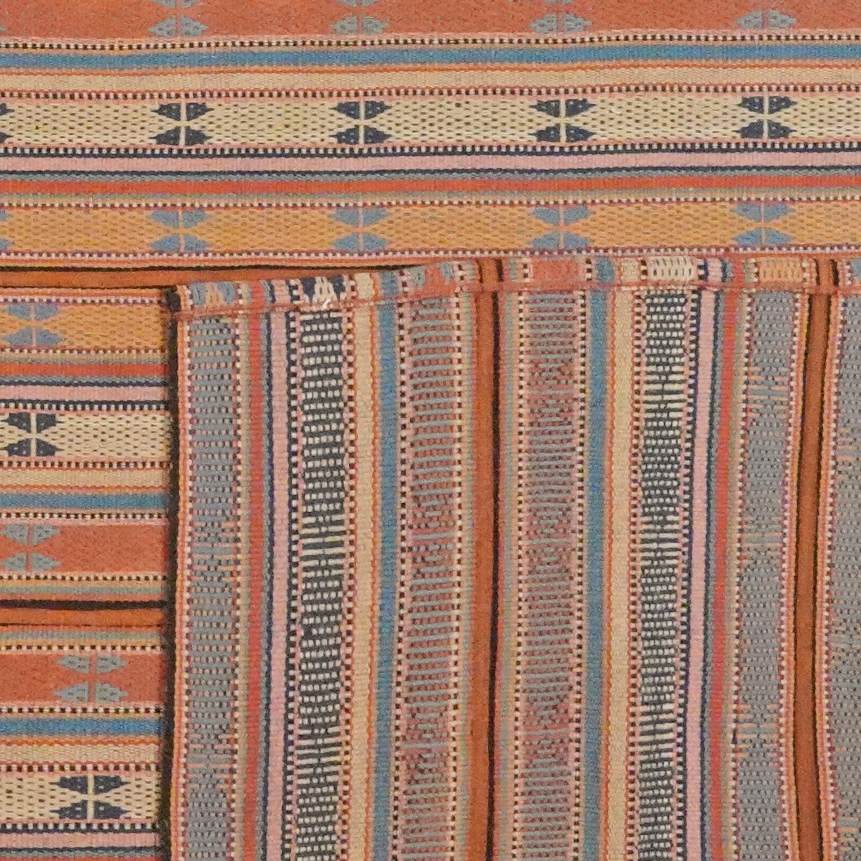 Kelim Djadjim — Handmade, 240x351 cm, Multicolor, 100% Virgin Wool | View 6
