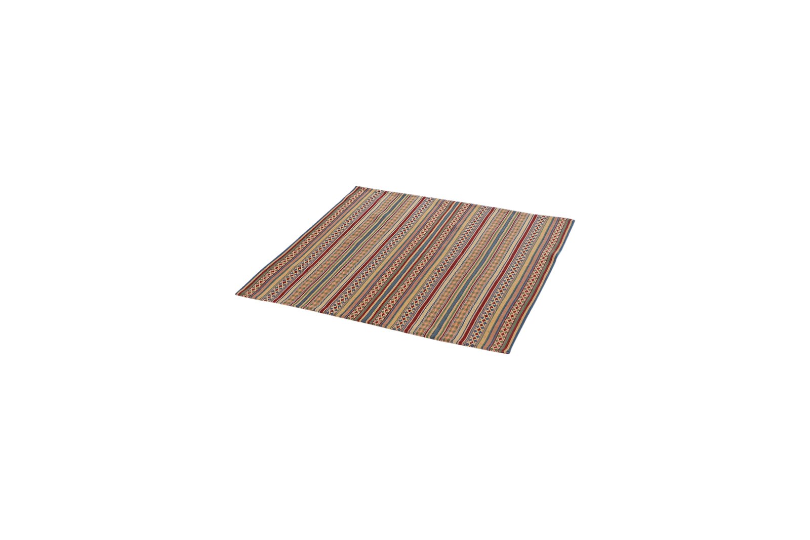 Kelim Djadjim — Handmade, 98x101 cm, Multicolor, 100% Virgin Wool | View 5