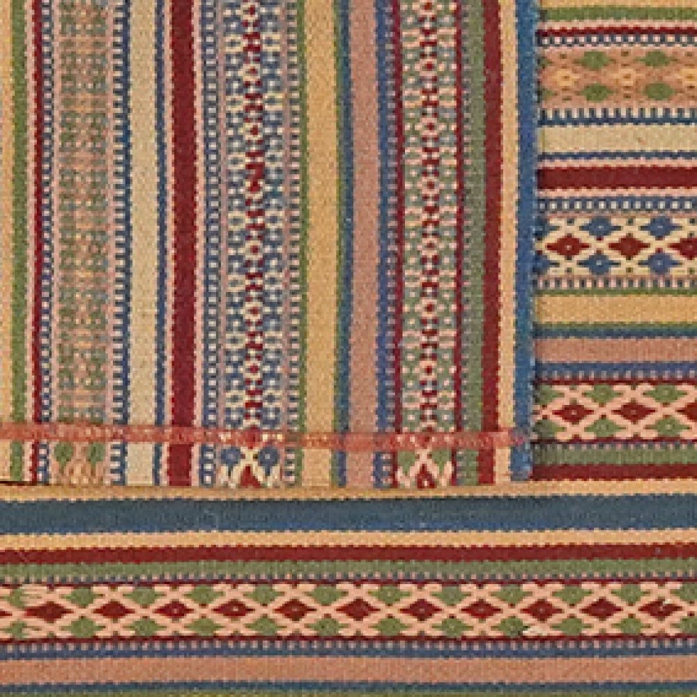 Kelim Djadjim — Handmade, 98x101 cm, Multicolor, 100% Virgin Wool | View 6
