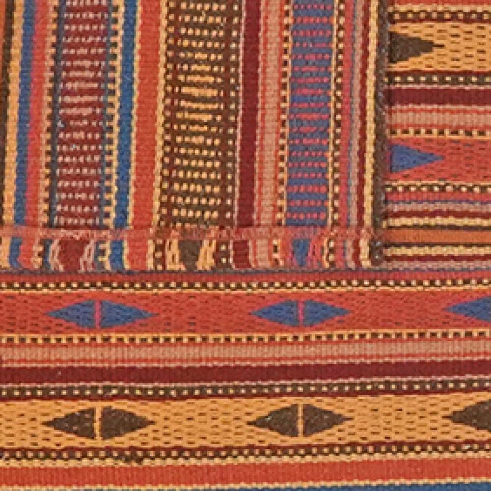 Kelim Djadjim — Handmade, 99x102 cm, Multicolor, 100% Virgin Wool | View 6