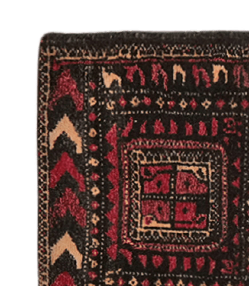 Khorjin — Handmade, 39x98 cm, Multicolor, 100% Virgin Wool | View 3