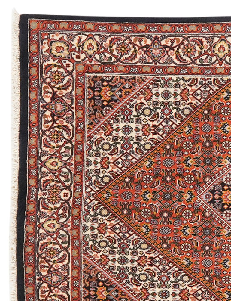 Bidjar Zandjan — Hand-knotted, 103x176 cm, Red, 100% Virgin Wool | View 3