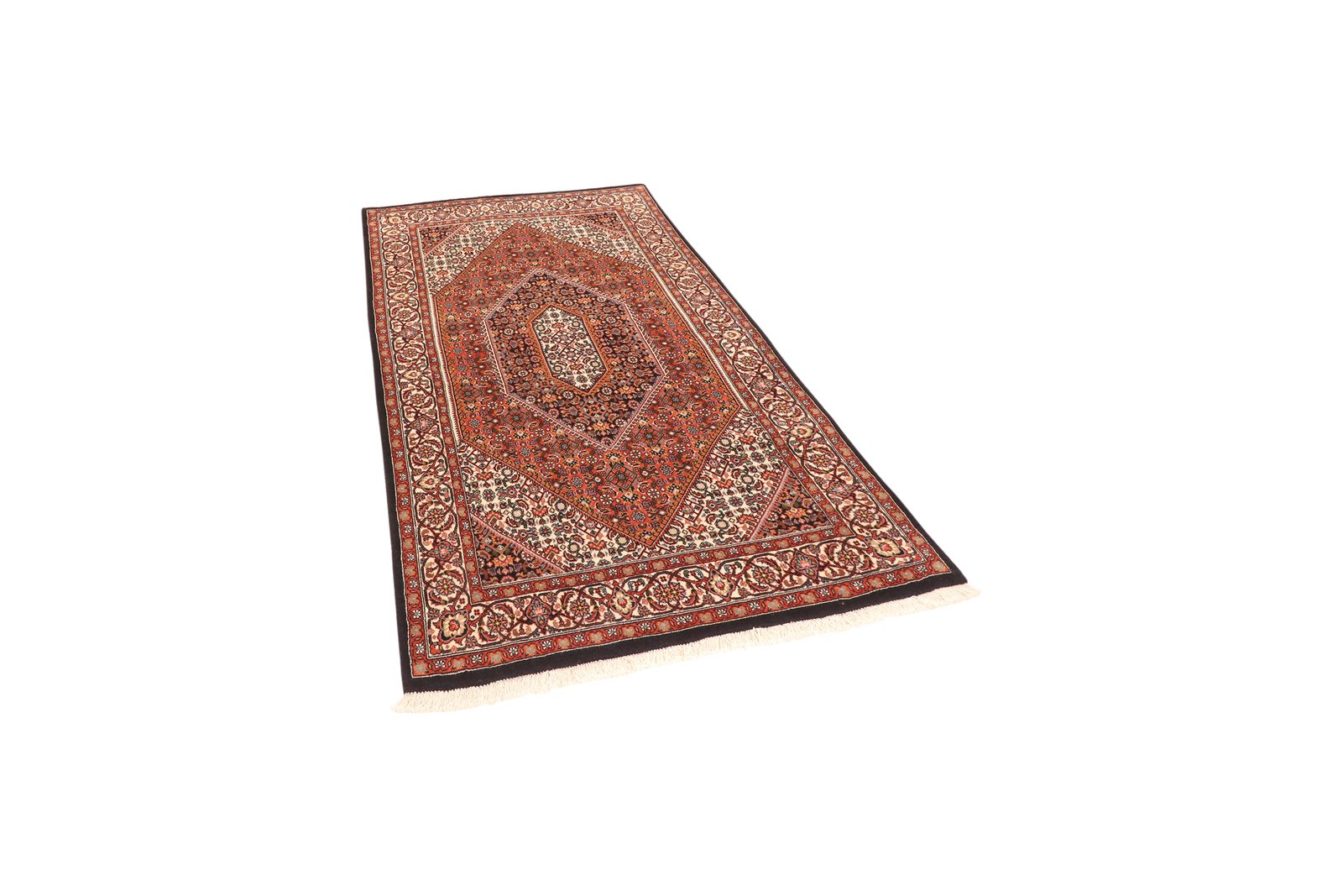 Bidjar Zandjan — Hand-knotted, 103x176 cm, Red, 100% Virgin Wool | View 5
