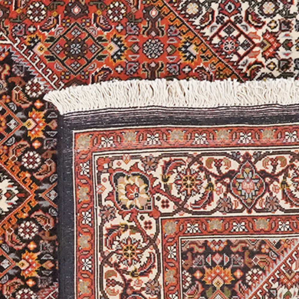 Bidjar Zandjan — Hand-knotted, 103x176 cm, Red, 100% Virgin Wool | View 6