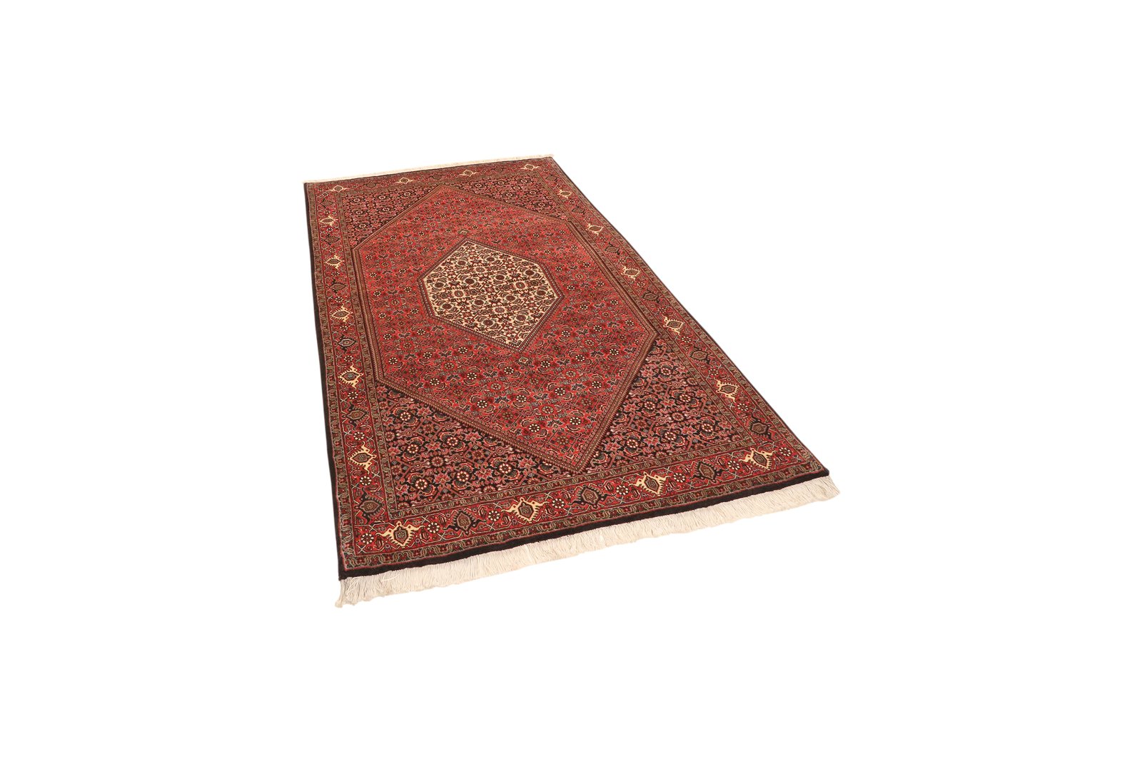 Bidjar Bookan — Hand-knotted, 110x174 cm, Red, 100% Virgin Wool | View 5