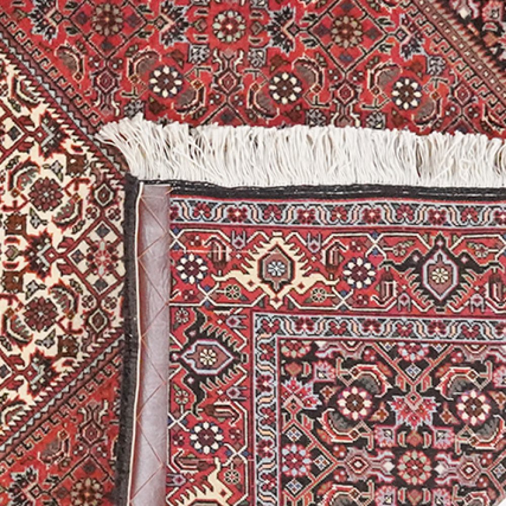 Bidjar Bookan — Hand-knotted, 110x174 cm, Red, 100% Virgin Wool | View 6