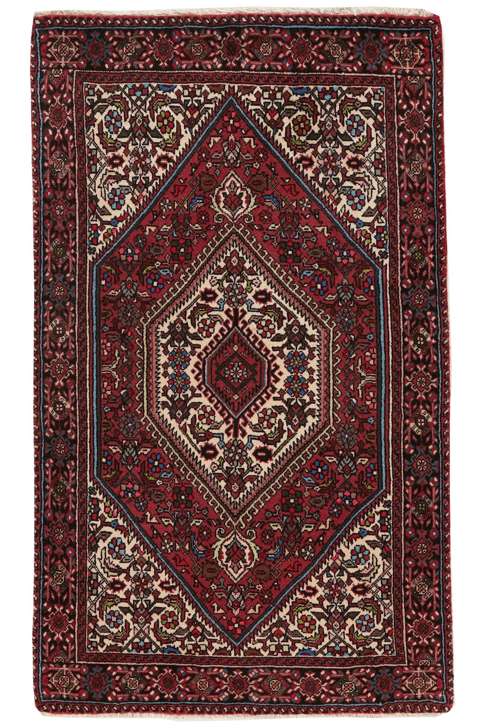 Goltuk — Hand-knotted, 80x134 cm, Red, 100% Virgin Wool | Main view