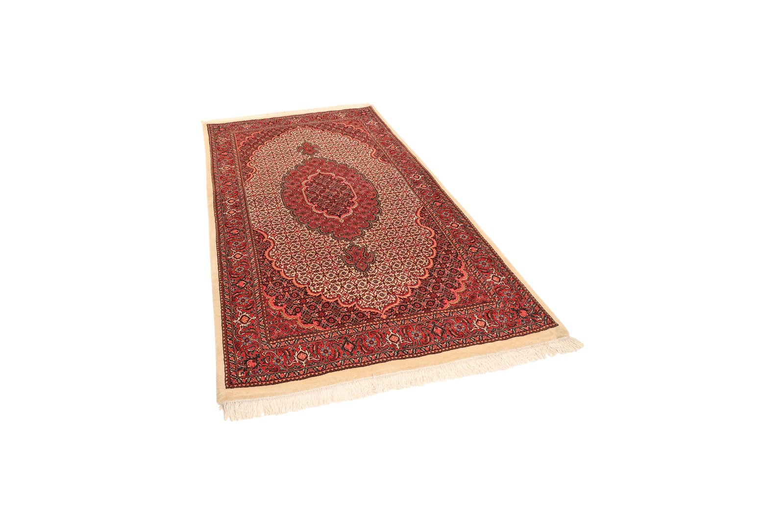 Bidjar Bookan — Hand-knotted, 113x183 cm, Beige, 95% Schurwolle, 5% Seide | View 5
