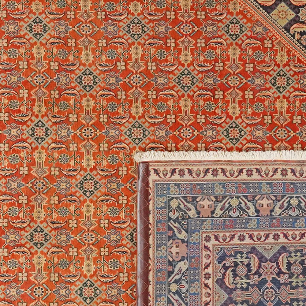 Kashkuli — Hand-knotted, 200x286 cm, Red, 100% Virgin Wool | View 6